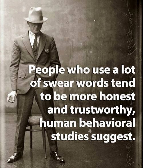 swearing