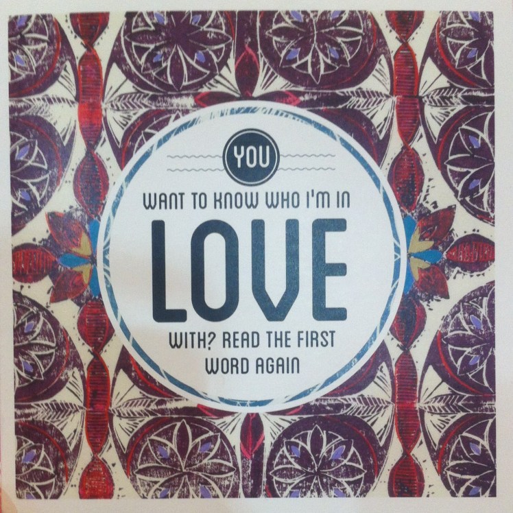 want to know who i love