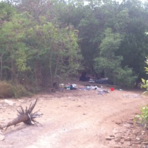 An Aboriginal Camp in Darwin